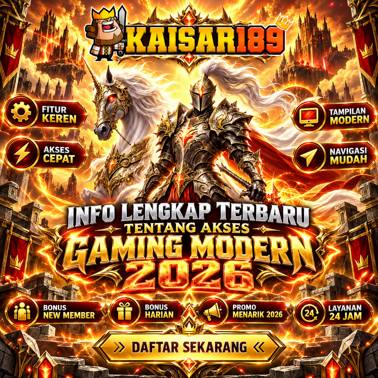 KAISAR189 |Info Lengkap Terbaru Tentang Akses Gaming Modern 2026